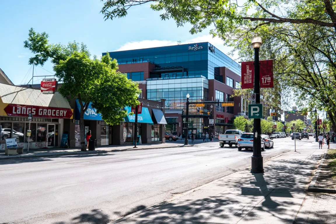 Lower Mount Royal community in Calgary